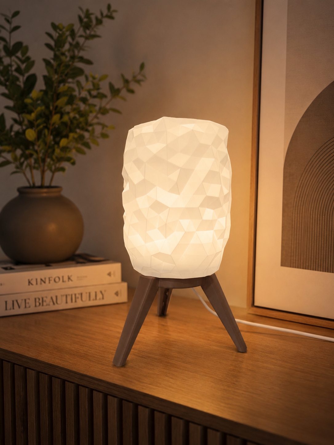 RGB Crystal Table Lamp
